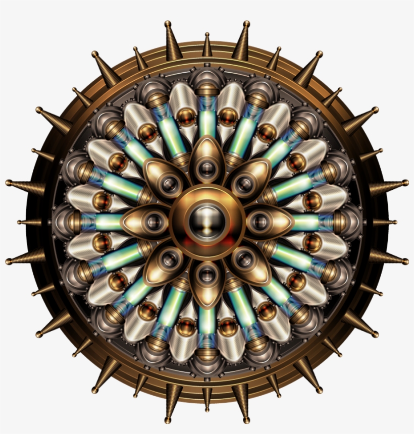 Steampunk Gear Png Transparent Image - Steampunk Png Transparent, transparent png download