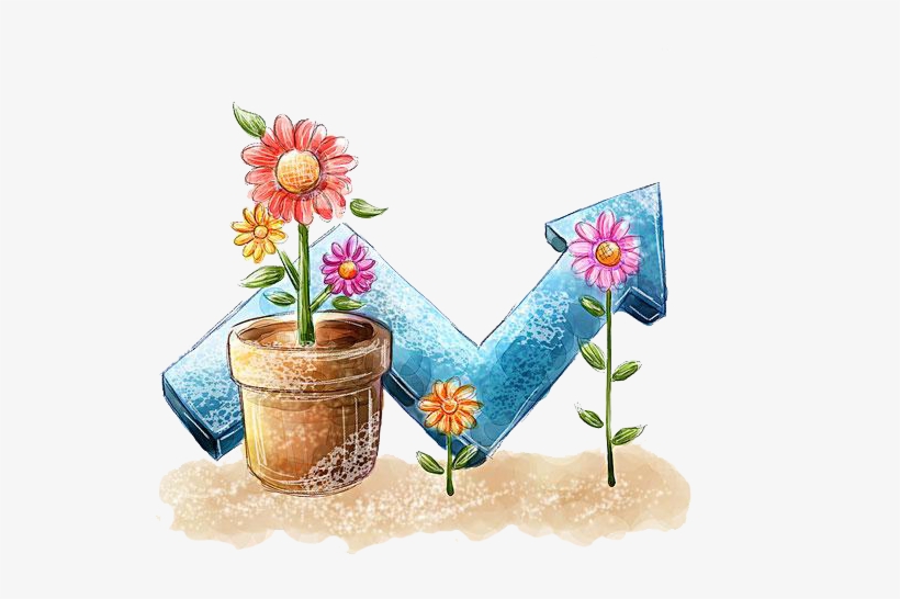 Svg Black And White Download Bonsai Drawing Watercolor - Flowerpot, transparent png download