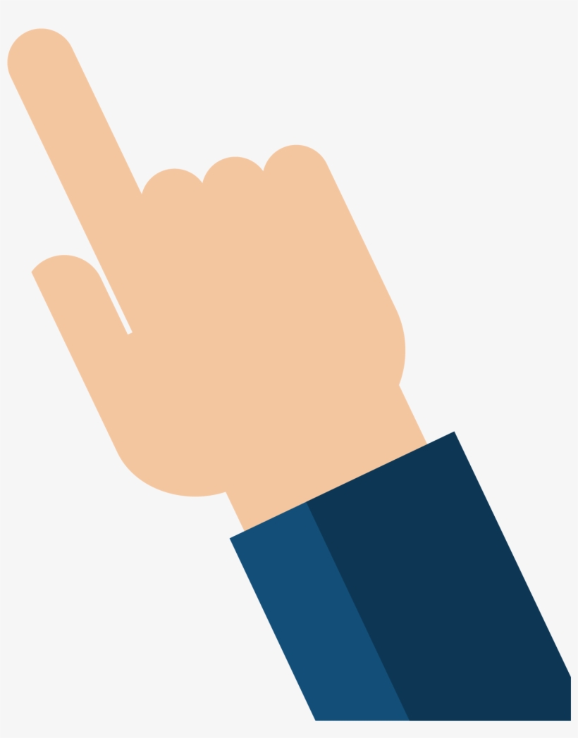 Polls - Pointing Arm Png, transparent png download