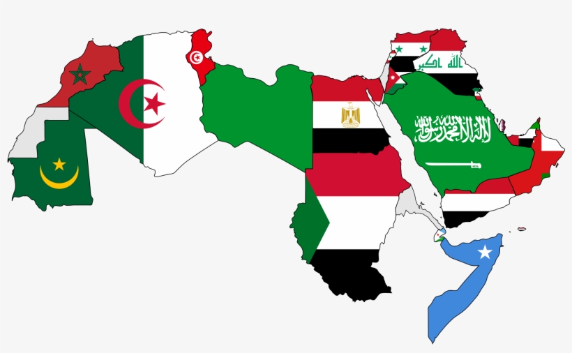 World Map Clip Art - Learn And Memorize Arabic Vocabulary, transparent png download
