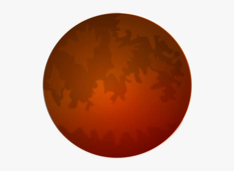 Mars Planet Earth Sky Download - Circle, transparent png download