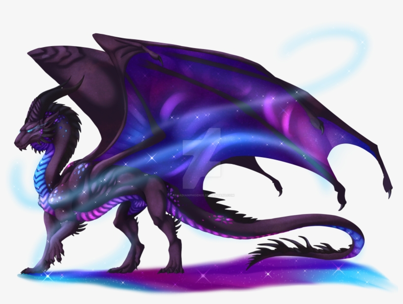 Com Ponyfinder The Great Rift Dragon By Arcadianphoenix-da34in7 - Purple Dragon, transparent png download