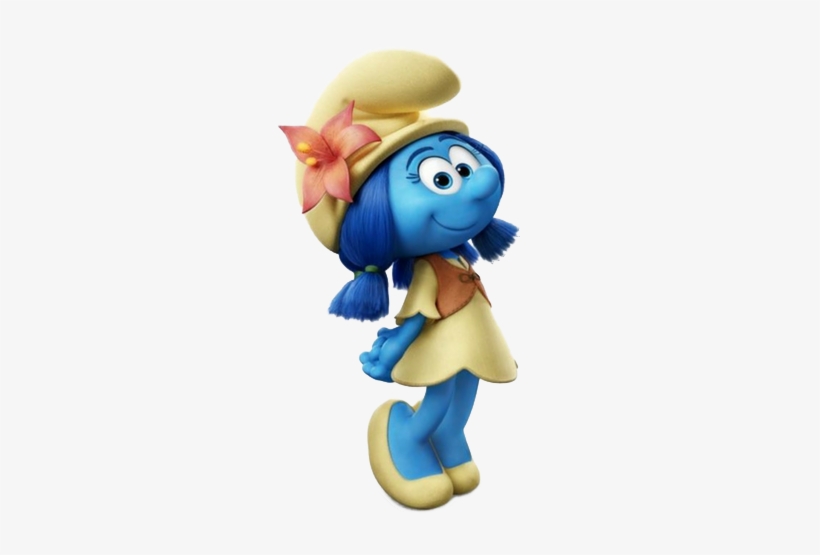 Smurfs The Lost Village Smurflily, transparent png download