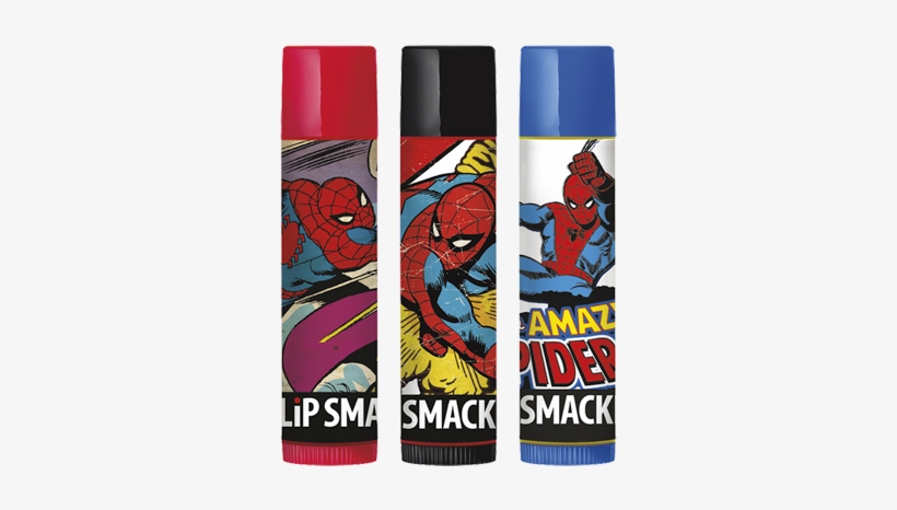 Spider-man Lip Balm Trio - Lip Smacker Spiderman, transparent png download