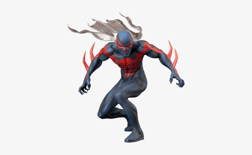 Spider Man 2099 Kotobukiya Artfx Statue Spiderman Figure 2099 Png Image Transparent Png Free Download On Seekpng