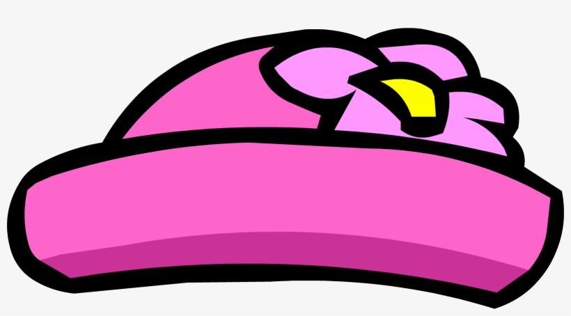 Image Flowerhat Club Penguin, transparent png download