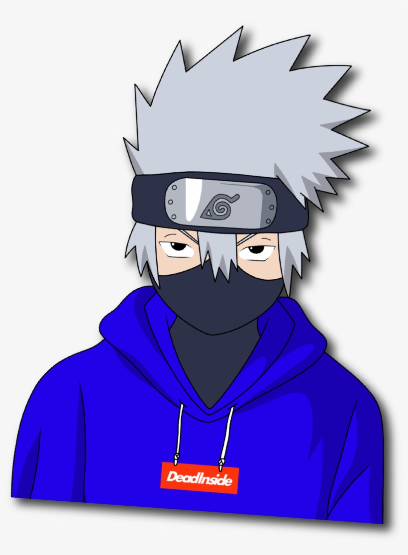 Hype Kakashi - Cartoon, transparent png download