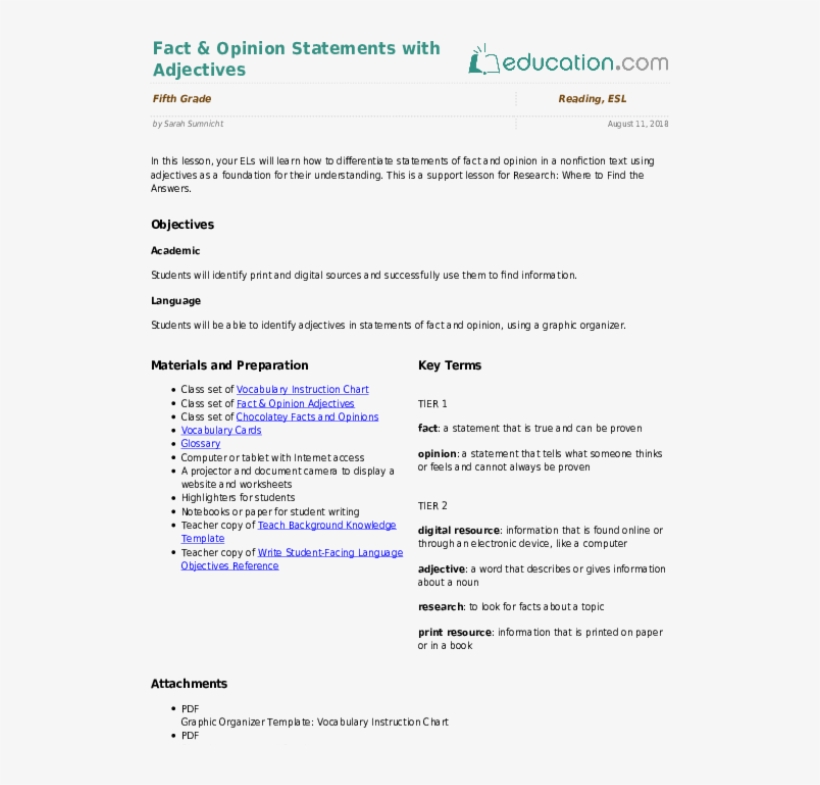Related Learning Resources - Lesson Plan, transparent png download