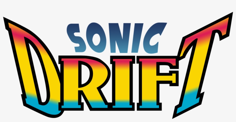 Sonic 2 Logo Png - Sonic Drift Logo, transparent png download