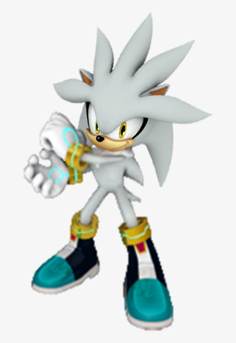 Silver The Hedgehog Images Silver The Hedgehog Renders - Silver The Hedgehog Smile, transparent png download