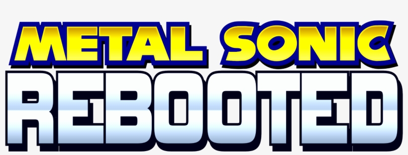 Smetalsonicrebootedlogo - Metal Sonic Rebooted, transparent png download