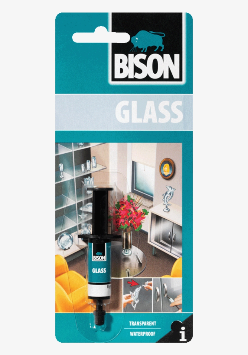 Glass Adhesive - Bison Repair, transparent png download
