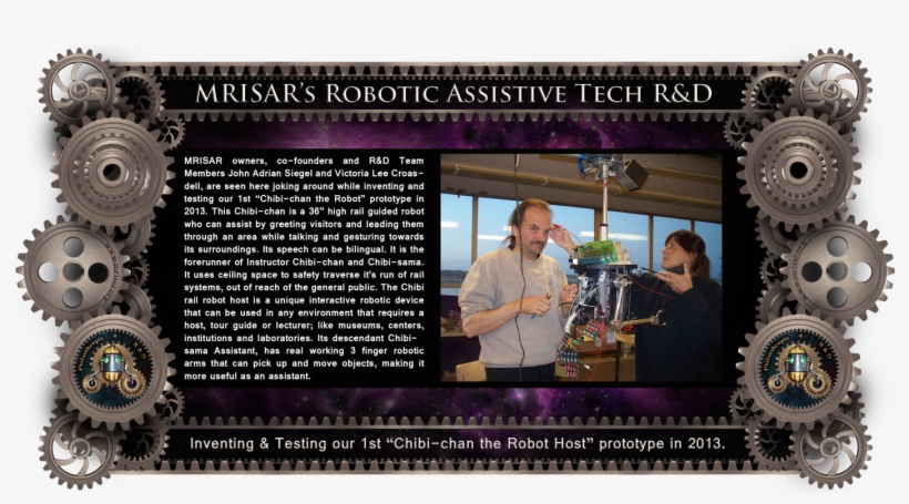 Mrisar's R&d Team Inventing And Testing Chibi-chan - Robotics, transparent png download