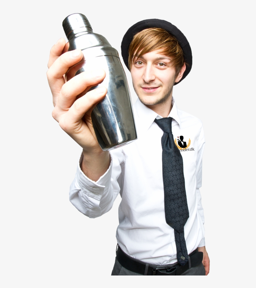 Bartender Med Stil - Brink Brushed Stainless Steel Cocktail Shaker Set, transparent png download