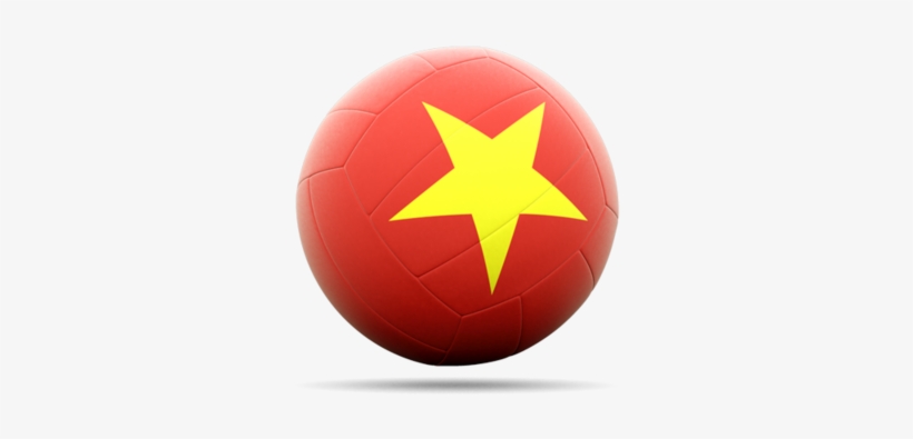 Illustration Of Flag Of Vietnam - Vietnamese Flag Sphere Png, transparent png download