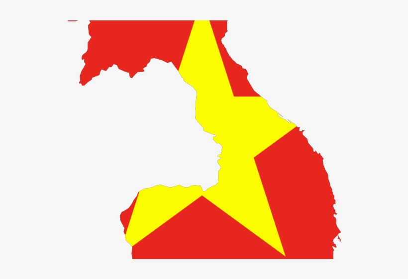 Vietnam Flag Png Transparent Images - Vietnamese Flag Transparent, transparent png download