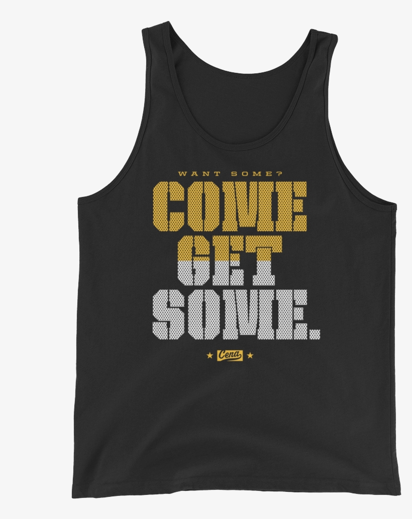 John Cena "come Get Some" Unisex Tank Top - Dean Ambrose Return To Society Logo, transparent png download