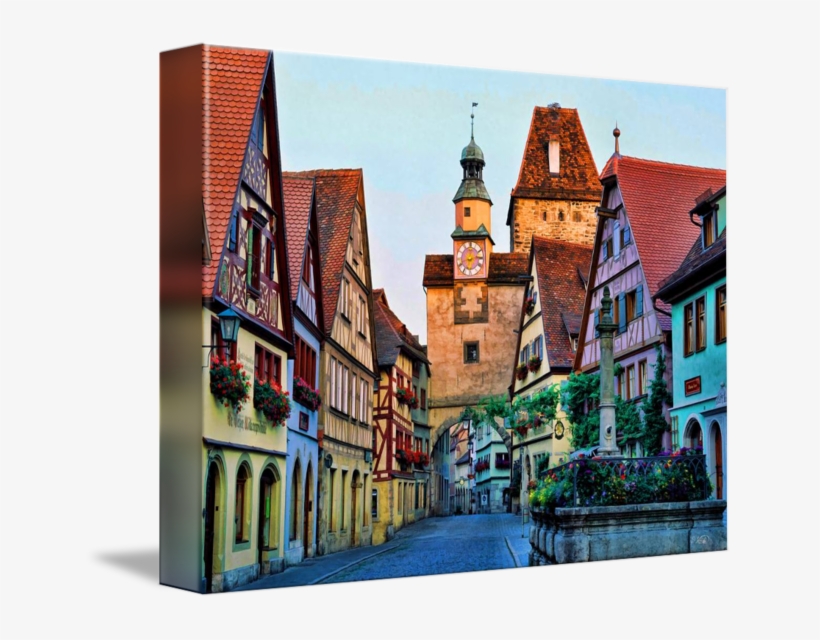"rothenburg Ob Der Tauber Bayern" By Dean Wittle, Hollywood, - Markusturm Hotel, transparent png download