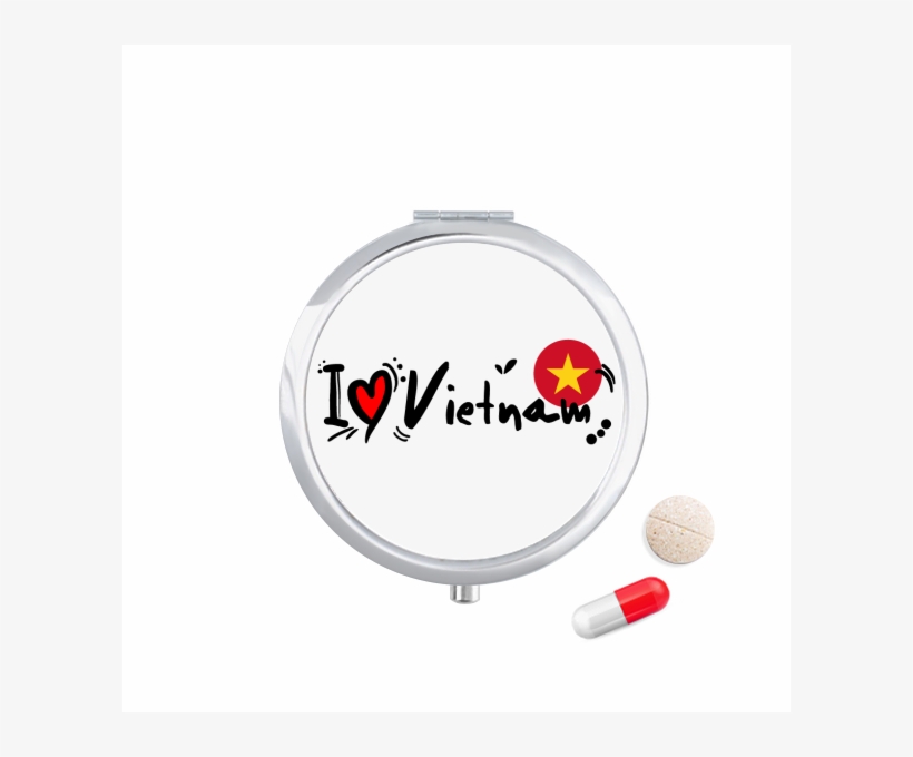 I Love Vietnam Word Flag Love Heart Illustration Travel - Travel, transparent png download