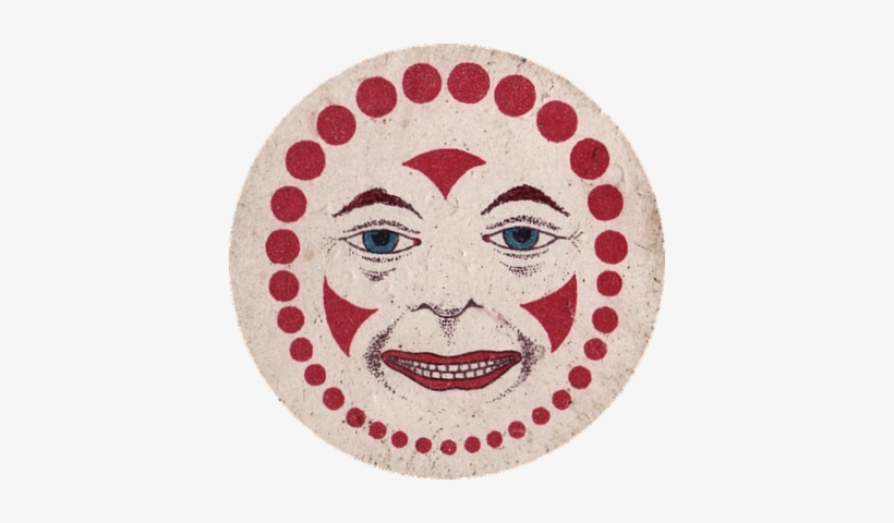 Creepy - Vintage Clown Face, transparent png download