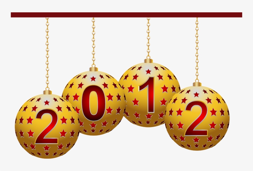 2012-balls - Christmas Day, transparent png download