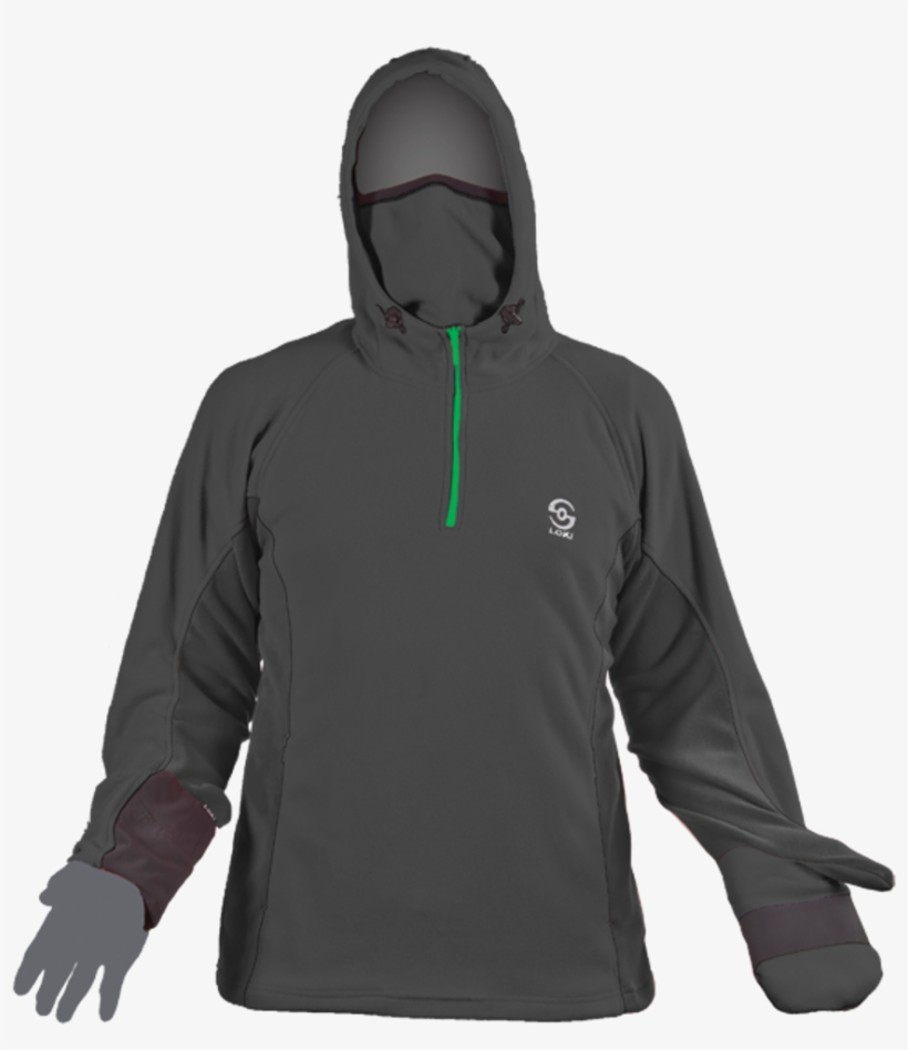 Men's Midi Micro Fleece - Jacket, transparent png download