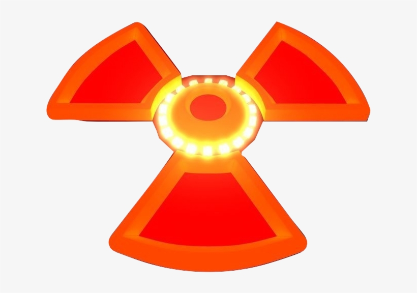 Nuclear Symbol Burned - Wiki, transparent png download