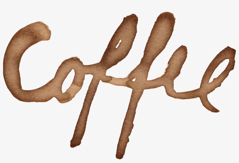 Png Transparent Onlygfx - Coffee Word Png, transparent png download