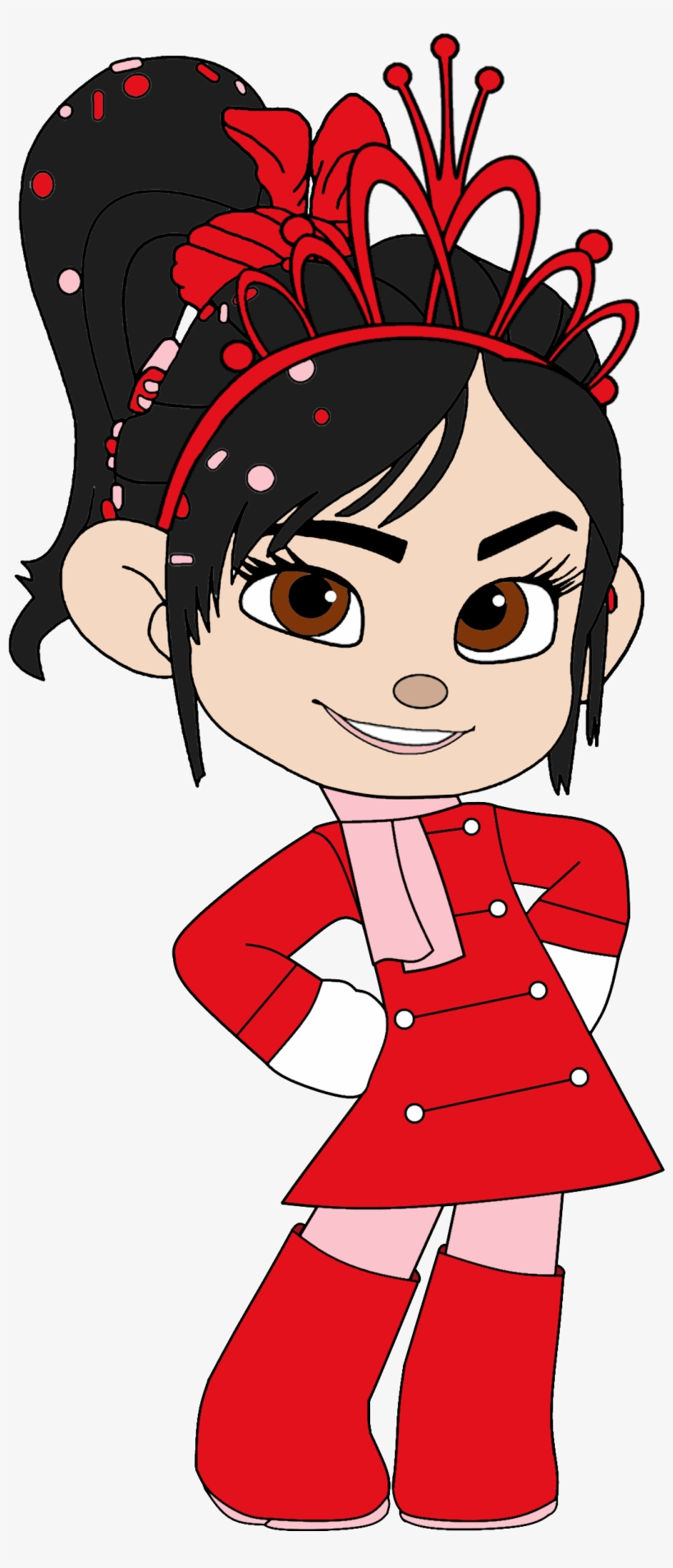 Wreck It Ralph Clipart Candy Girl - Vanellope Von Schweetz Sticker, transparent png download