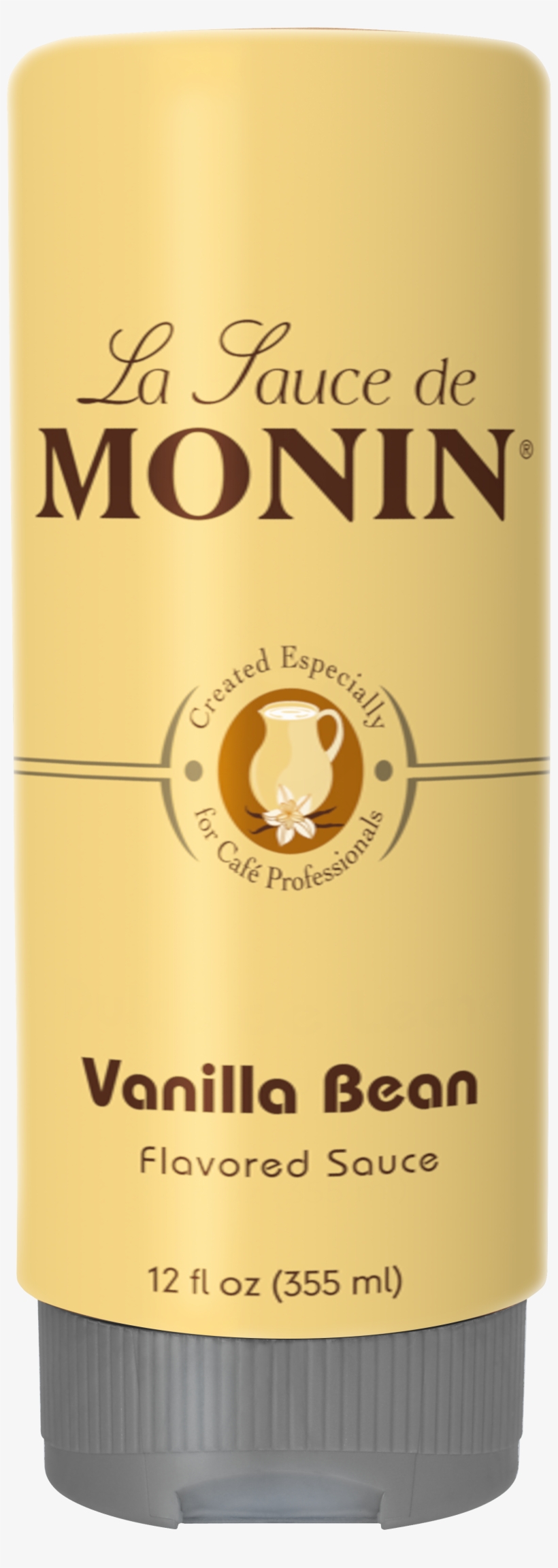 Description Monin 12 Oz. Vanilla Bean Flavoring Sauce PNG Image