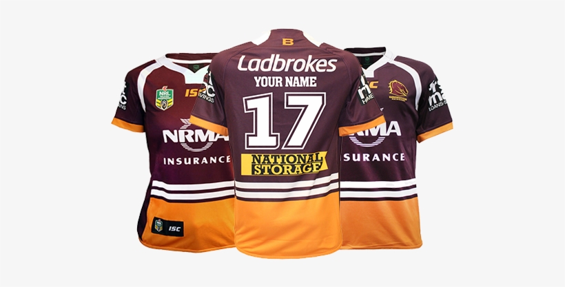 Bne - Brisbane Broncos 2017 Men's Indigenous Jersey, transparent png download