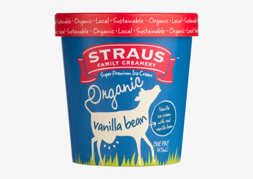 Share - Organic Vanilla Ice Cream, transparent png download