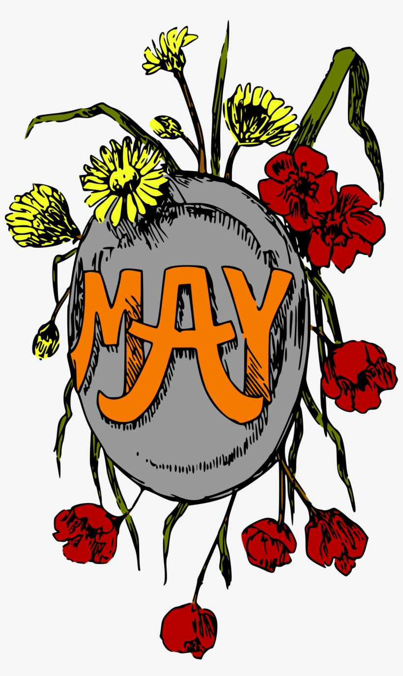 Illustrated Months Png Freeuse Stock - Months May, transparent png download