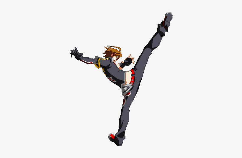 Bbcf Naoto 5b - Illustration, transparent png download