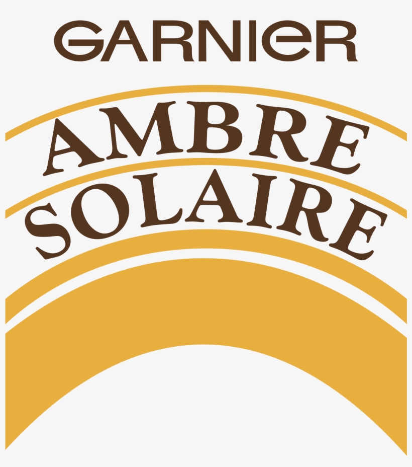Ambre Solaire Logo Png Transparent - Garnier, transparent png download