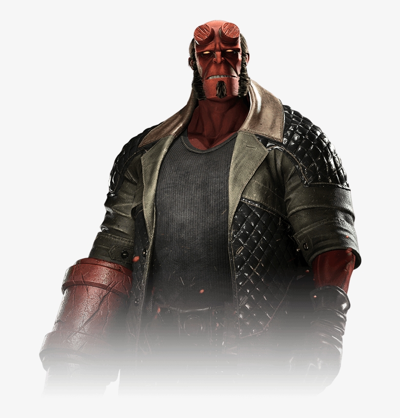 Of All Places), While Raiden's Was Found By Some Folks - Injustice 2 Hellboy, transparent png download