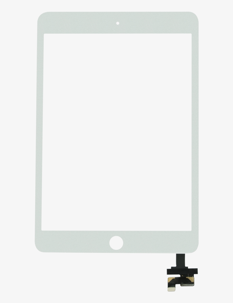 Ipad Mini 3 White Touch Screen Digitizer With Ic Chi - Touch Screen Ipad Mini 3, transparent png download