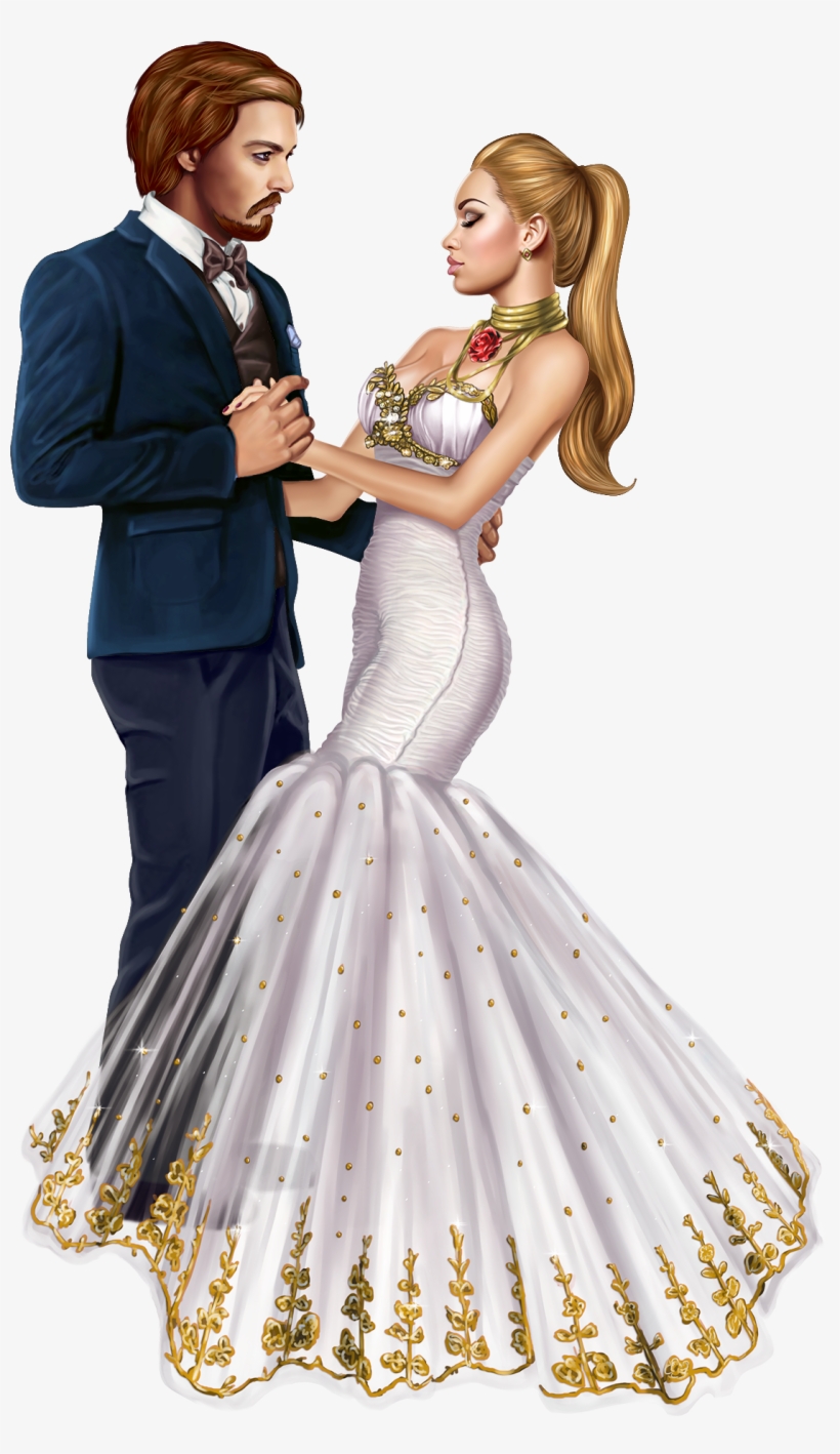 Dança * Música - 3d Couple Png, transparent png download