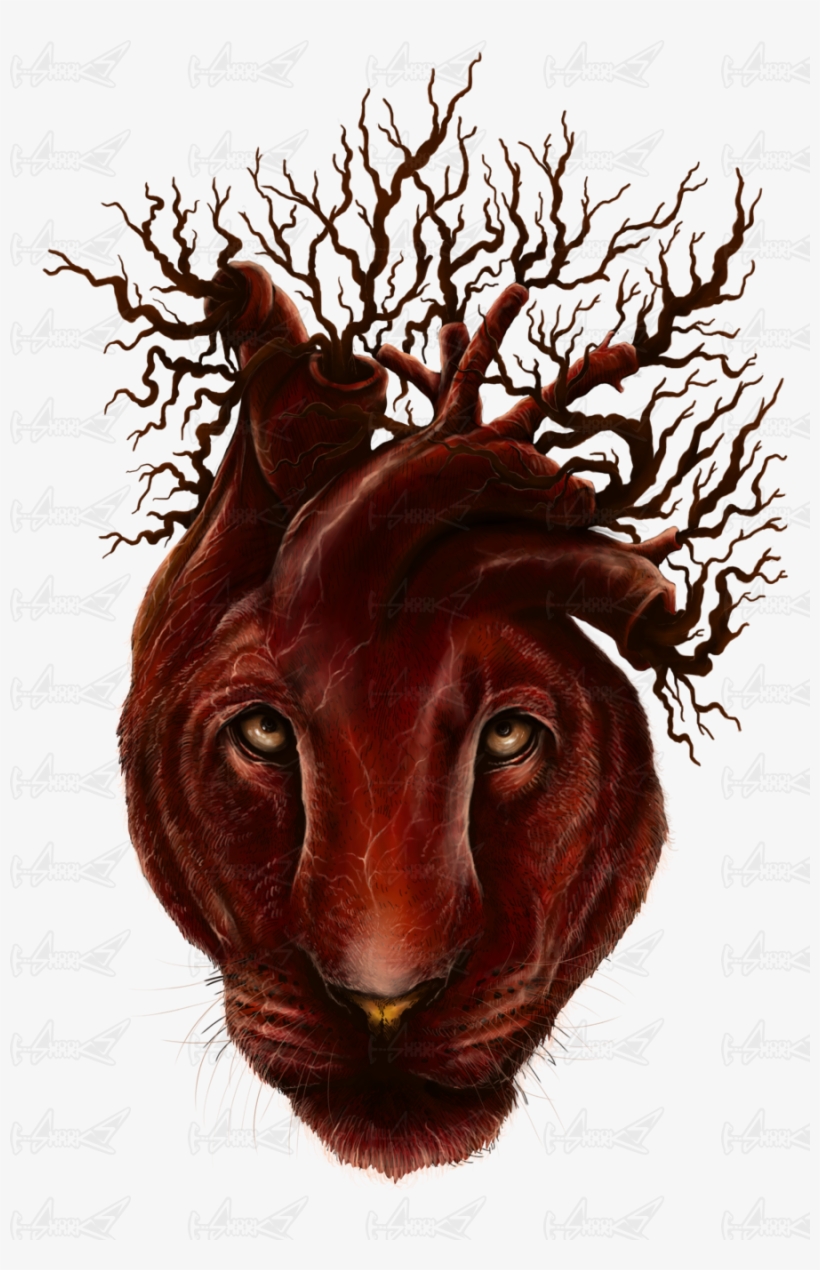 Lioness Heart - T-shirt, transparent png download