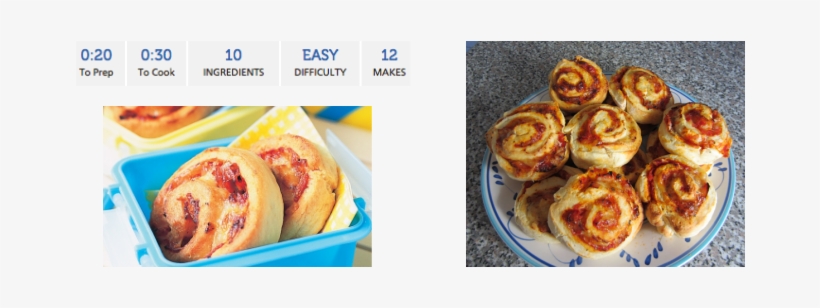 Ham, Pineapple And Cheese Pizza Scrolls - Pizza Scrolls, transparent png download