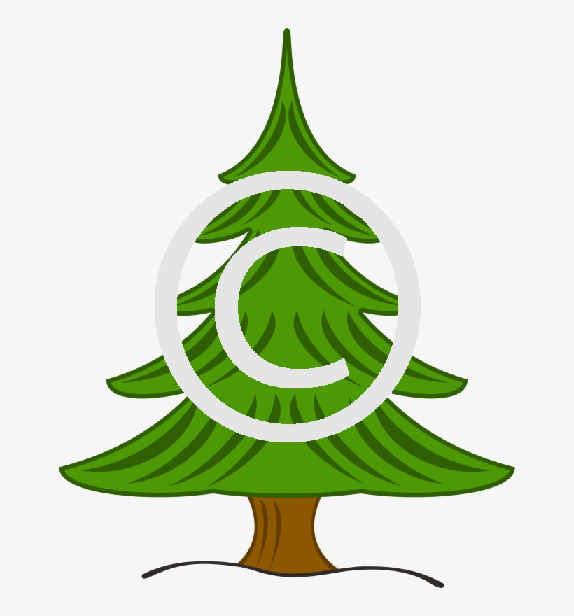 Fir Tree - Forest Tree Clip Art, transparent png download