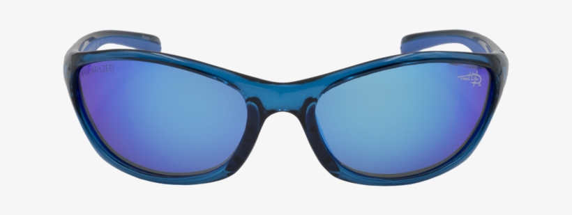 Polarized Blue Mirror Lens Sunglasses - Sunglasses, transparent png download