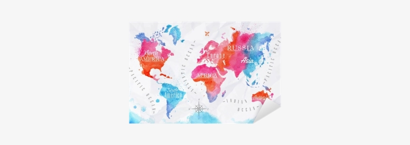 Carte Du Monde Style Ancien, transparent png download