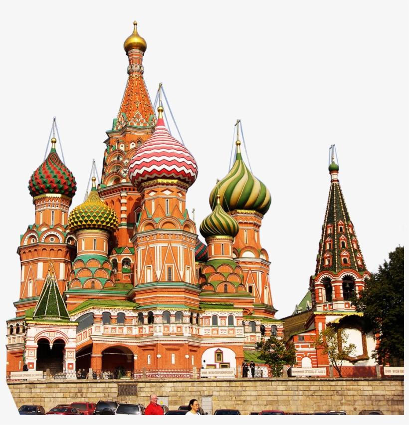 Free Png Russia Landmarks Png Images Transparent - Saint Basil's Cathedral, transparent png download