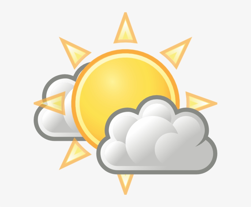 How To Set Use Weather Few Clouds Svg Vector, transparent png download