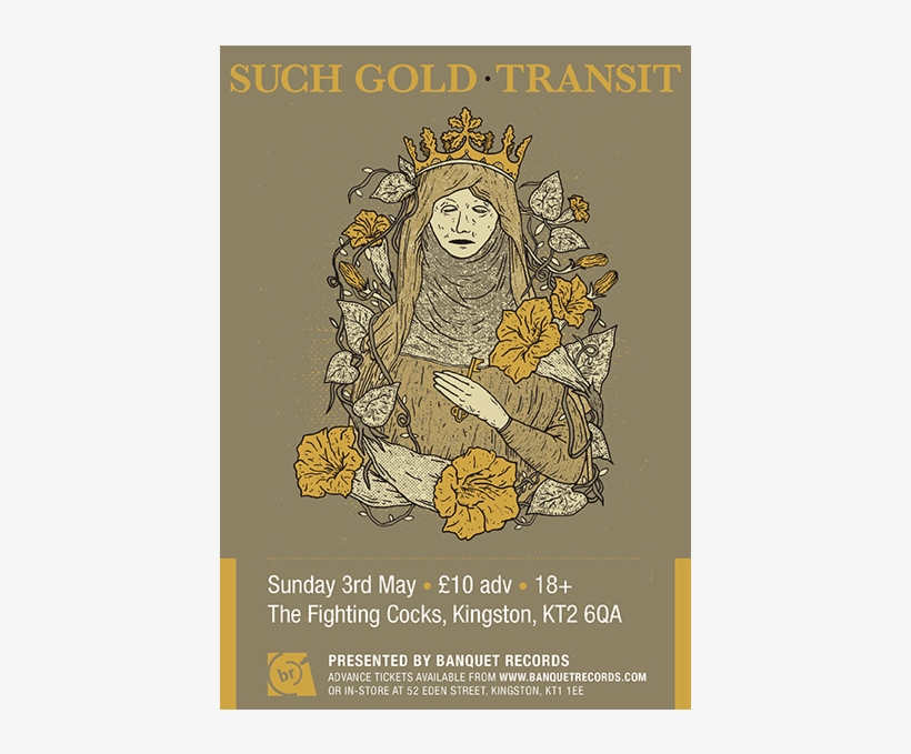 Such Gold / Transit / Crooks - Poster, transparent png download