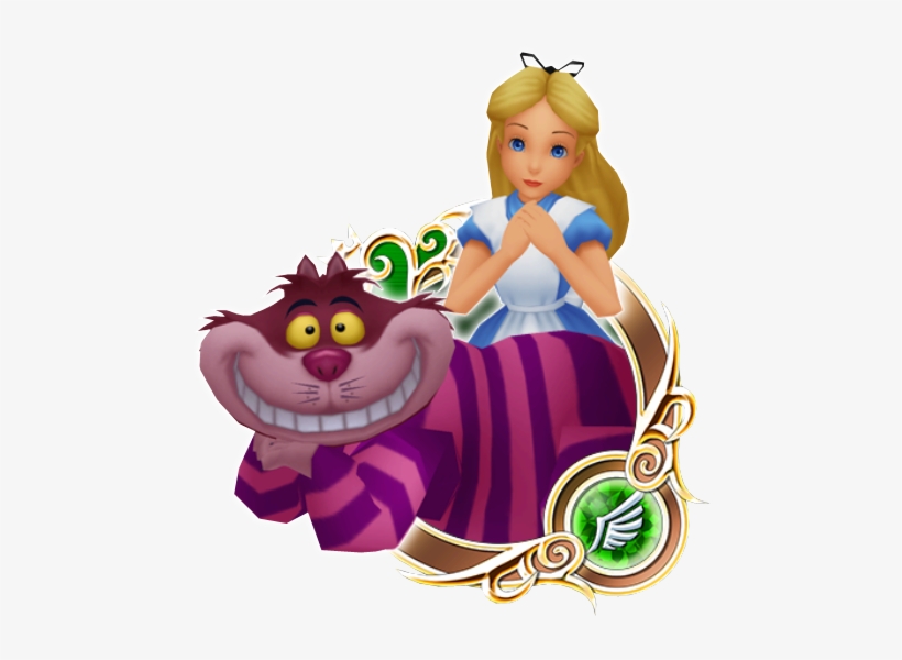 Alice & Cheshire Cat - Alice And Cheshire Cat Khux, transparent png download