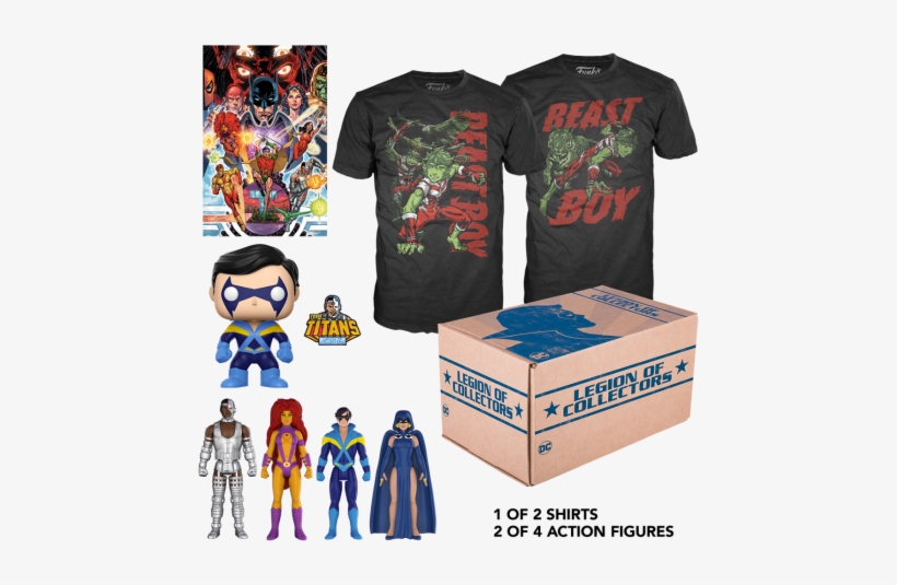 Legion Of Collectors Teen Titans, transparent png download