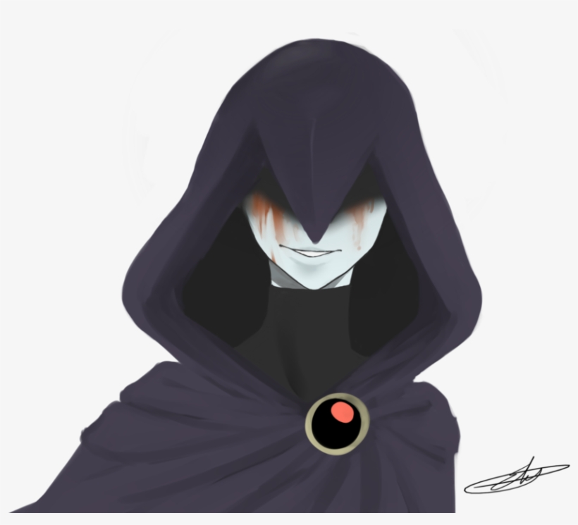 Raven From Teen Titans By Easytorememberr On Deviantart - Teen Titans Go Raven Drawings, transparent png download