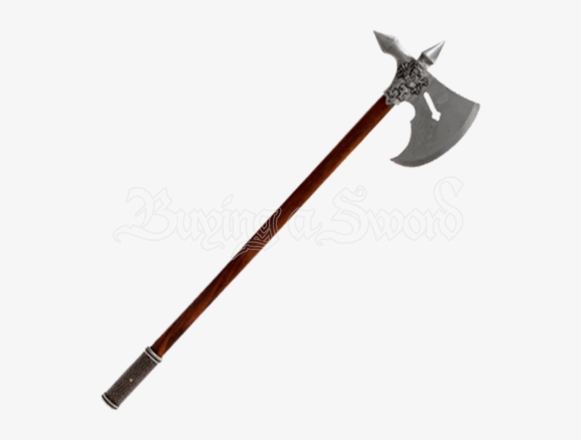 15th Century French Pewter Battle Axe - Französische Mittelalter Axt Gold Mit Drache 15. Jhdt., transparent png download